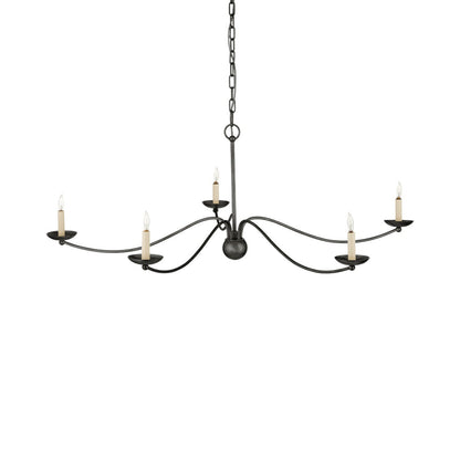 Franz Chandelier in Black.