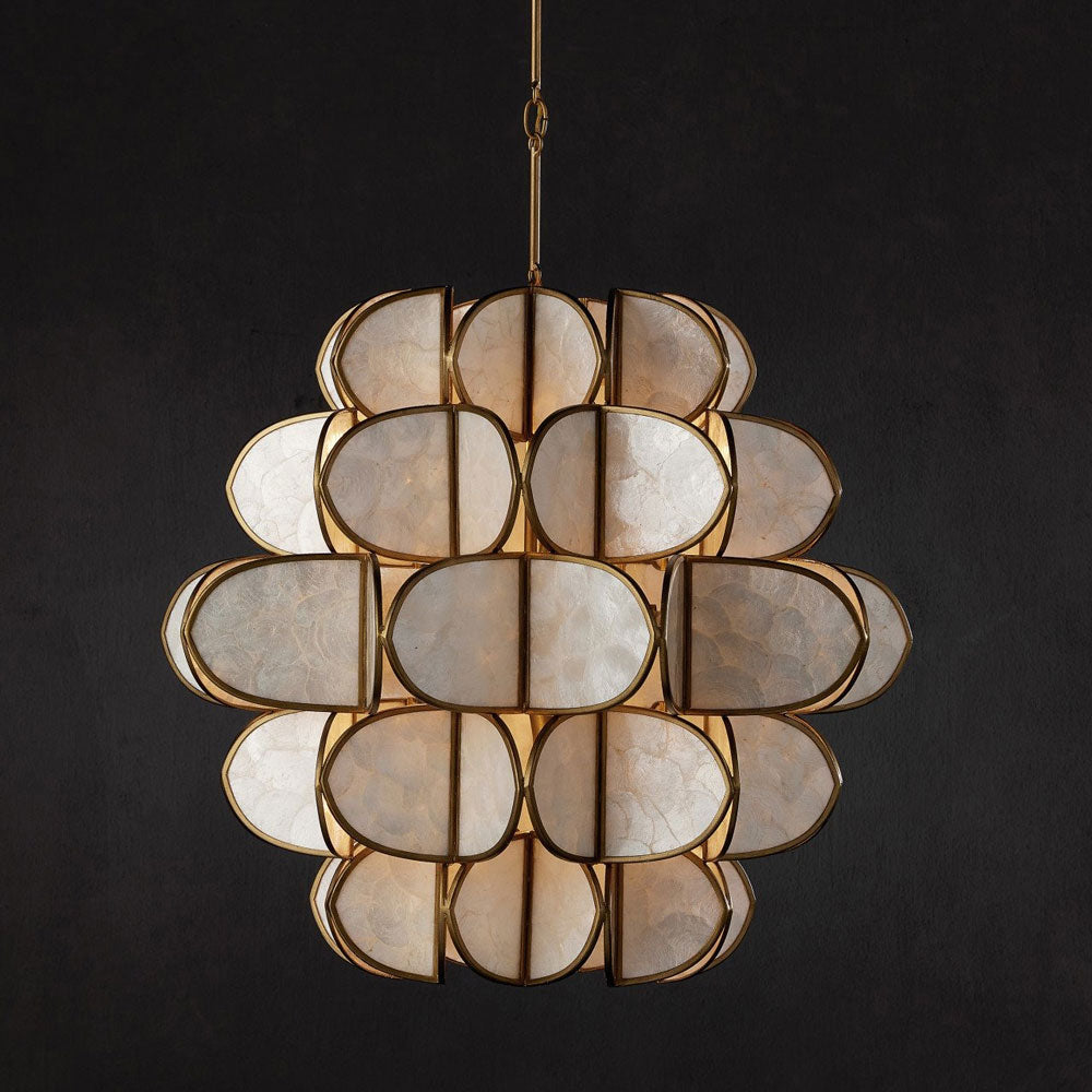 Galatea Chandelier in Detail.