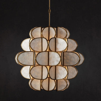 Galatea Chandelier in Detail.