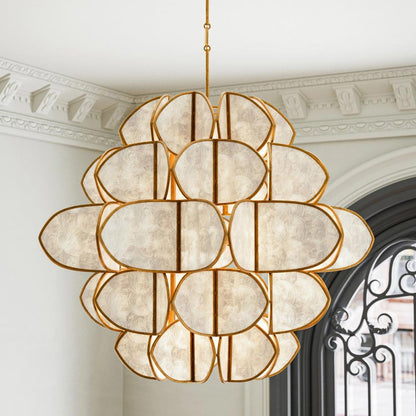 Galatea Chandelier in Detail.