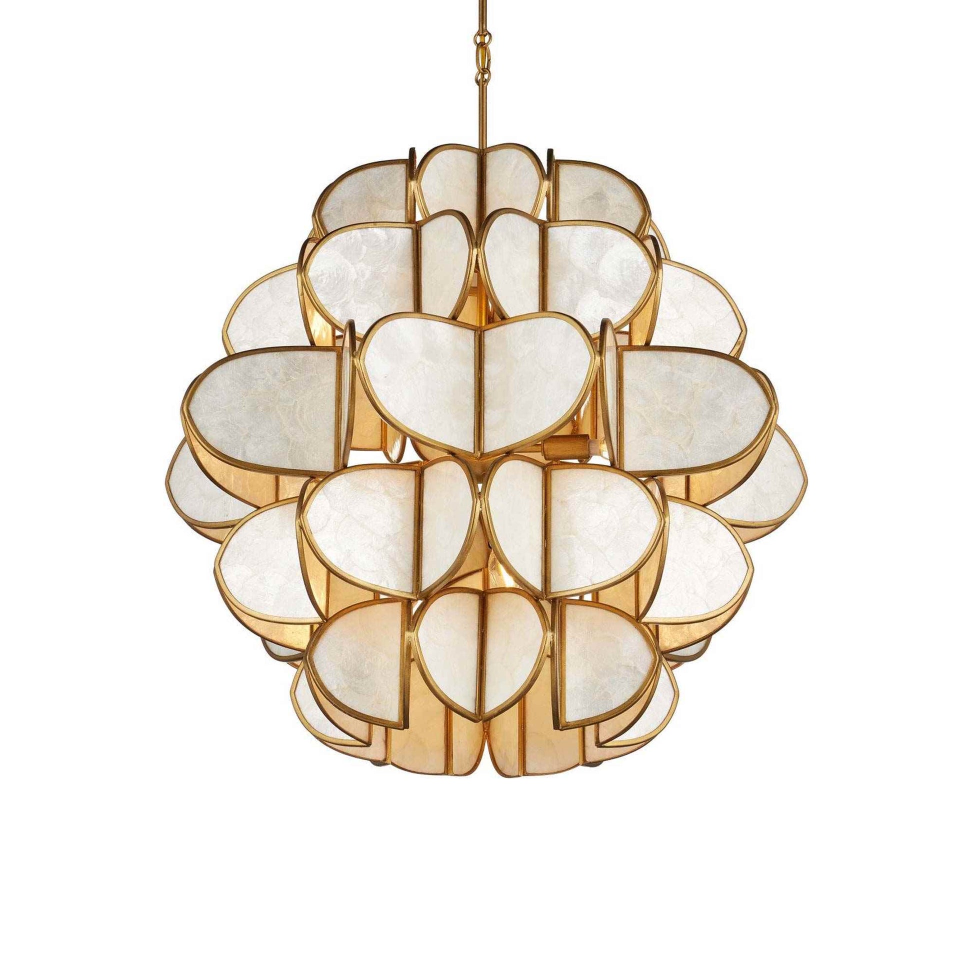 Galatea Chandelier in Detail.