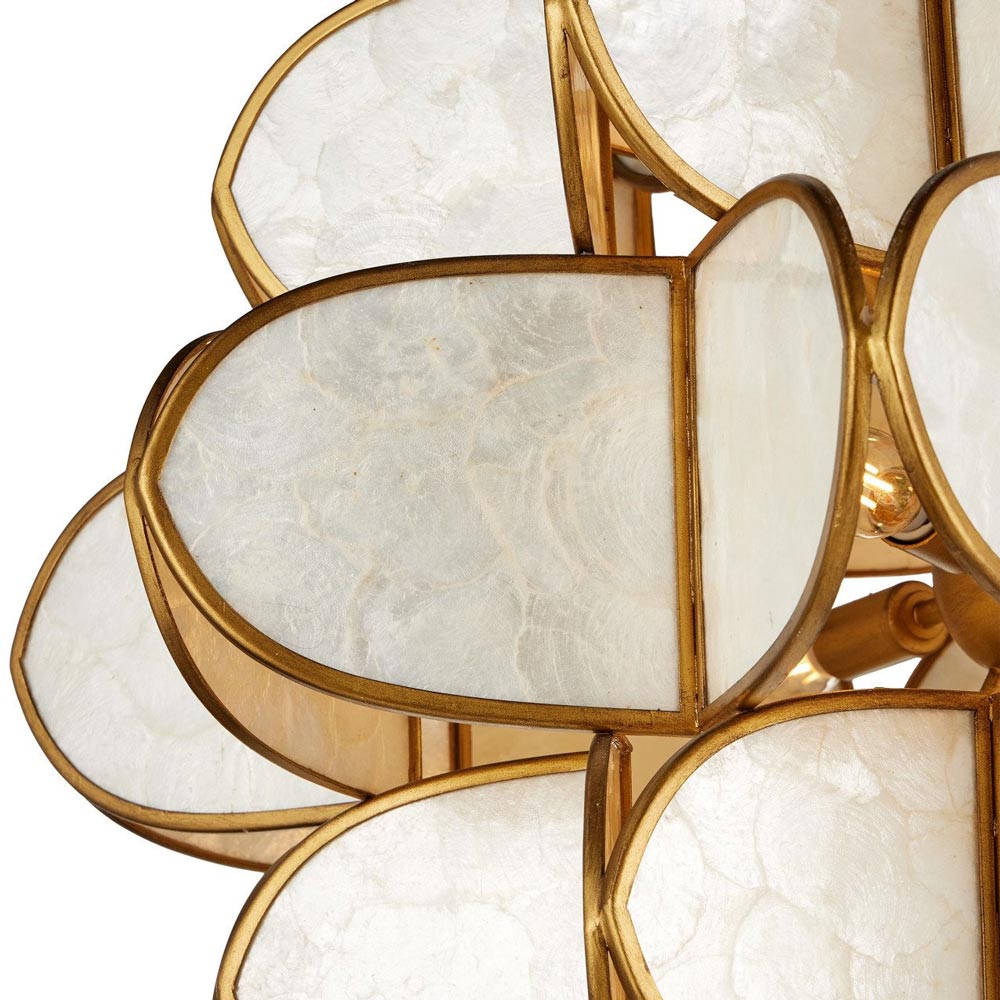 Galatea Chandelier in Detail.