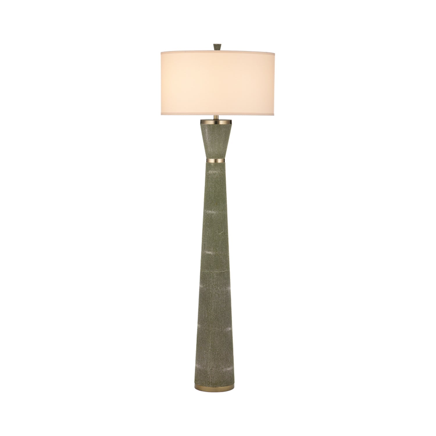 Galuchat Floor Lamp in Detail.