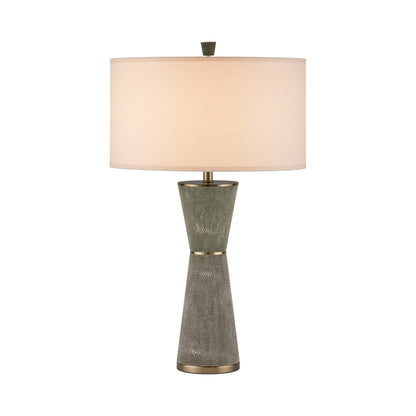 Galuchat Table Lamp in Detail.