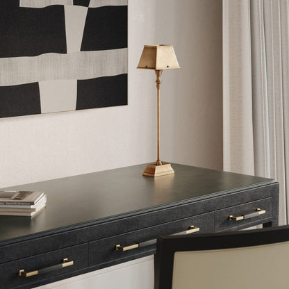 Geddy Table Lamp in living room.