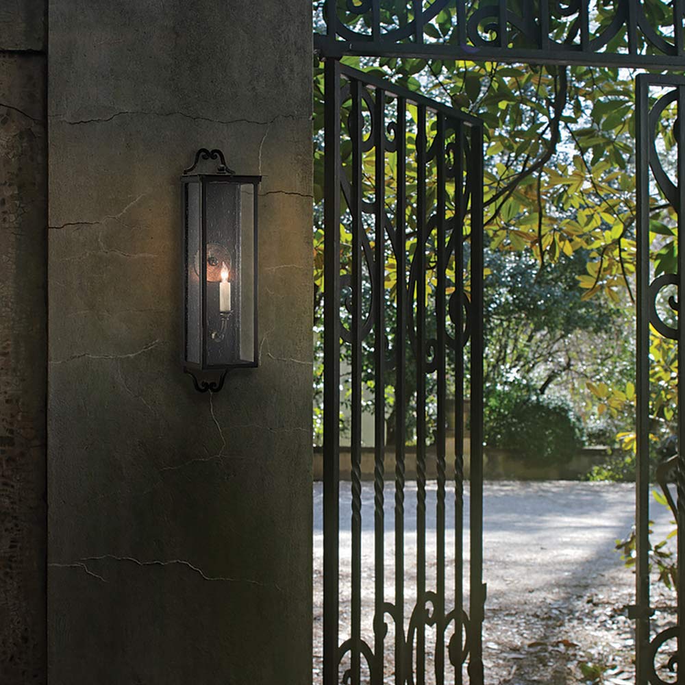 Giatti Outdoor Wall Light in Outside Area.