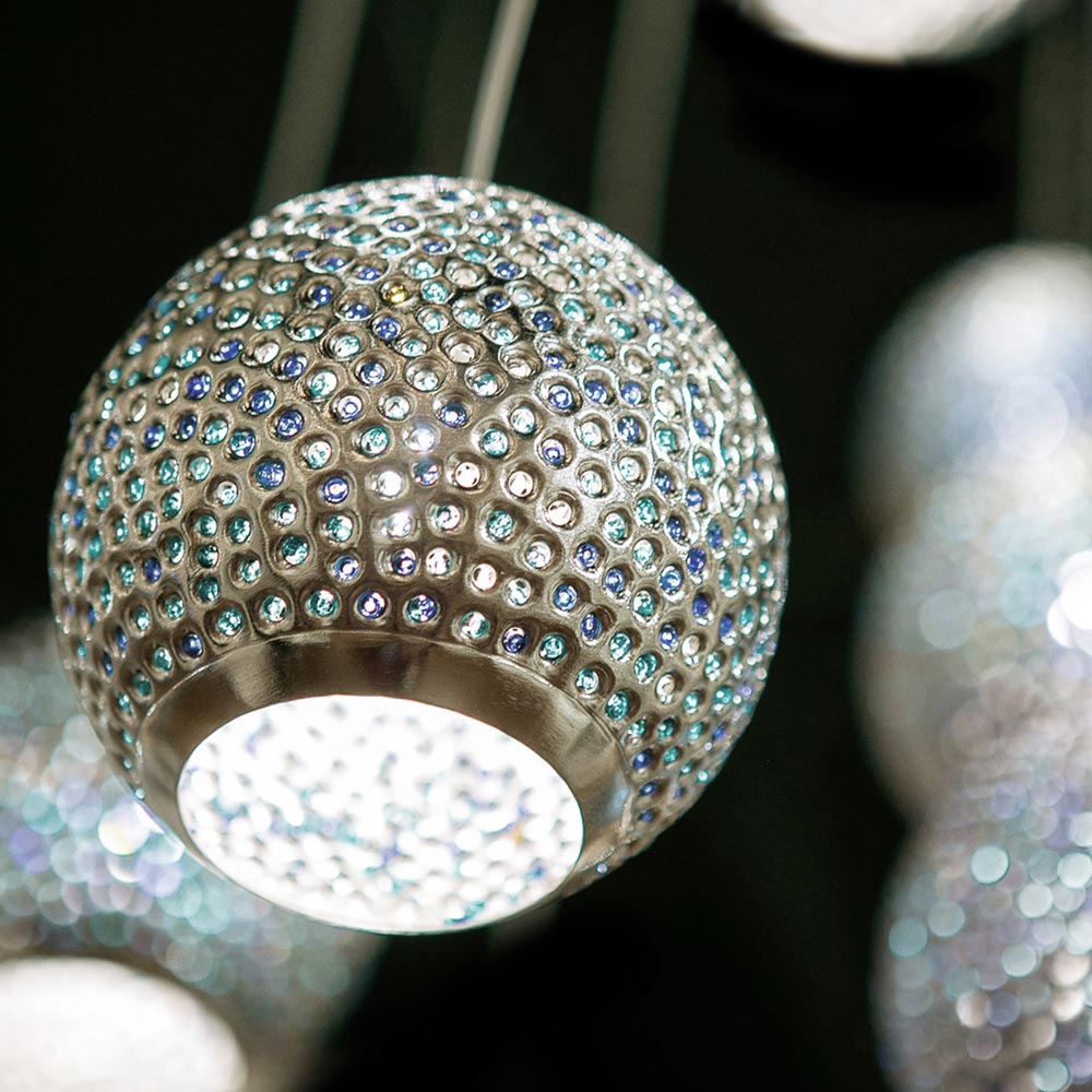 Giro Linear Multi Pendant Light in Detail.