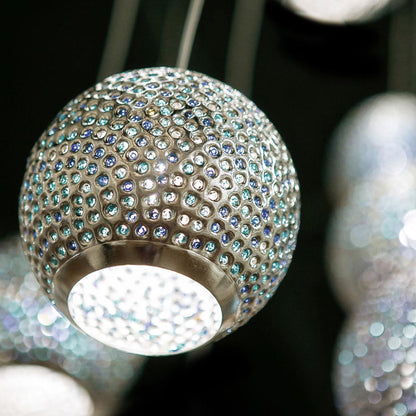 Giro Linear Multi Pendant Light in Detail.