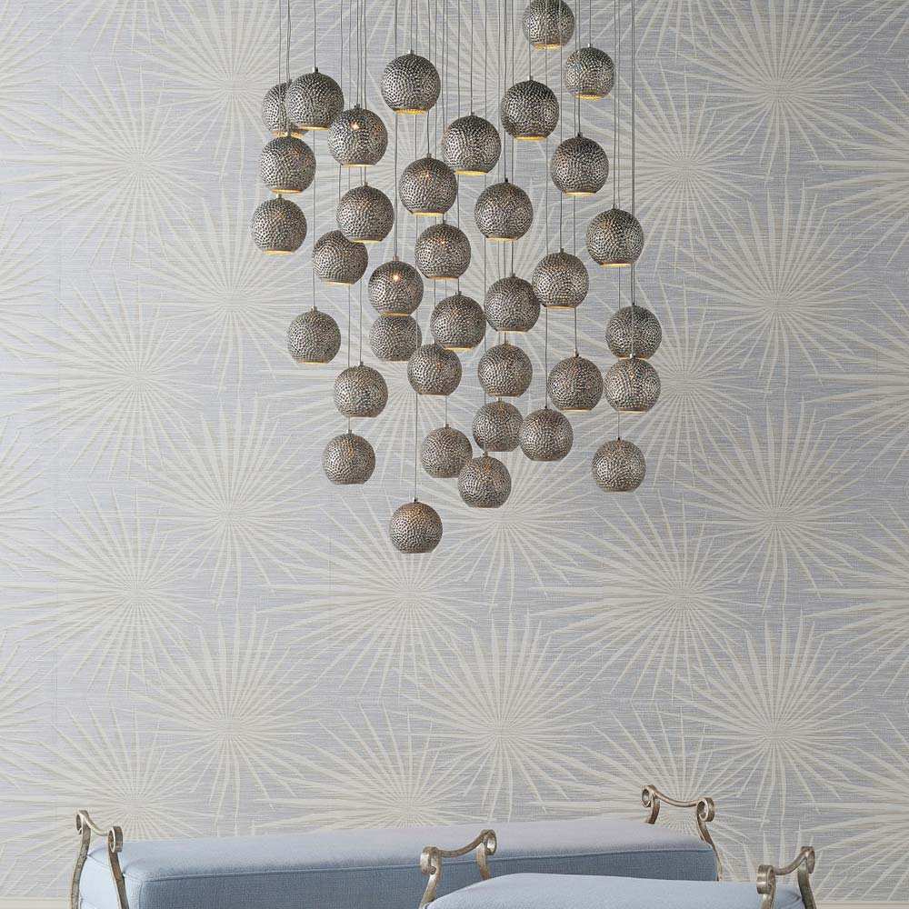 Giro Multi Pendant Light in living room.