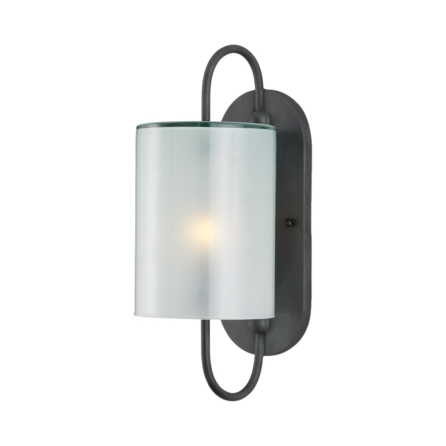 Glacier Wall Light in Antique Bronze.