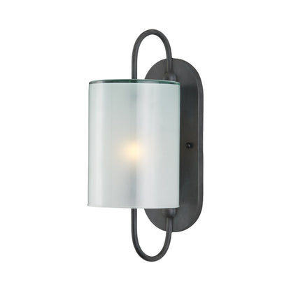 Glacier Wall Light in Antique Bronze.