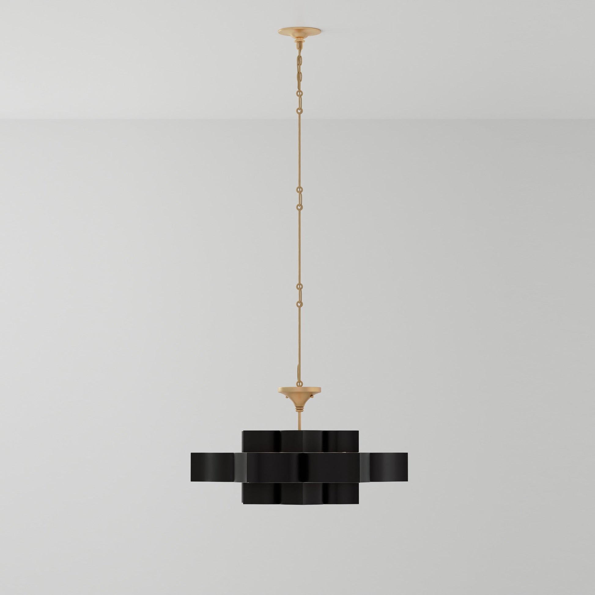 Grand Lotus Chandelier in Detail.