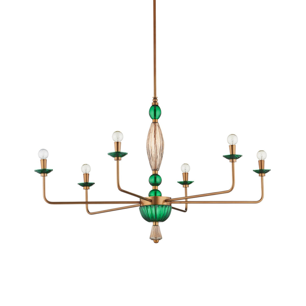 Grasmere Chandelier in Detail.