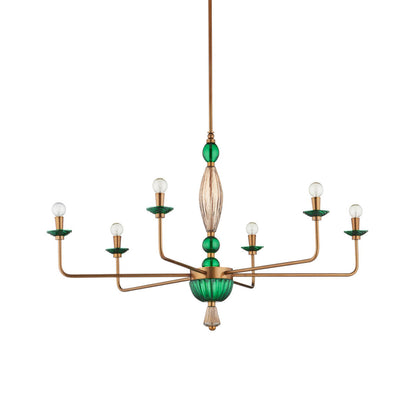 Grasmere Chandelier in Detail.