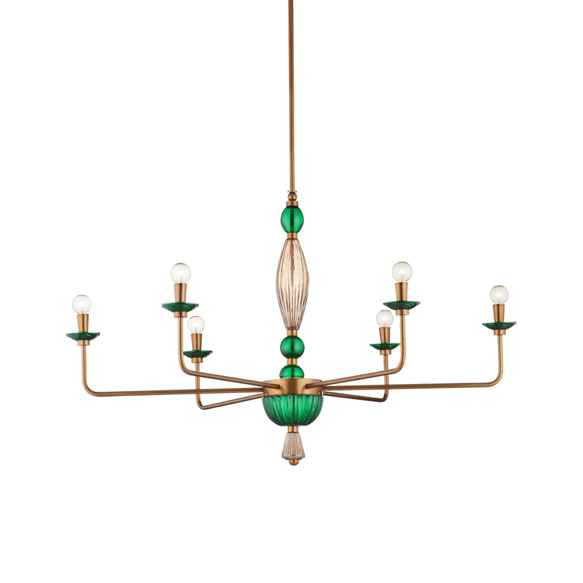 Grasmere Chandelier in Detail.
