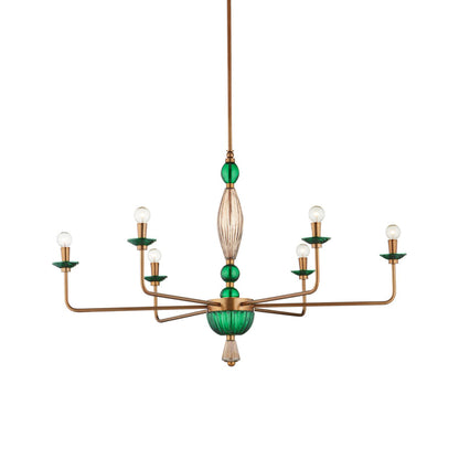 Grasmere Chandelier in Detail.