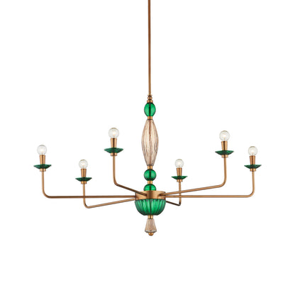 Grasmere Chandelier in Detail.