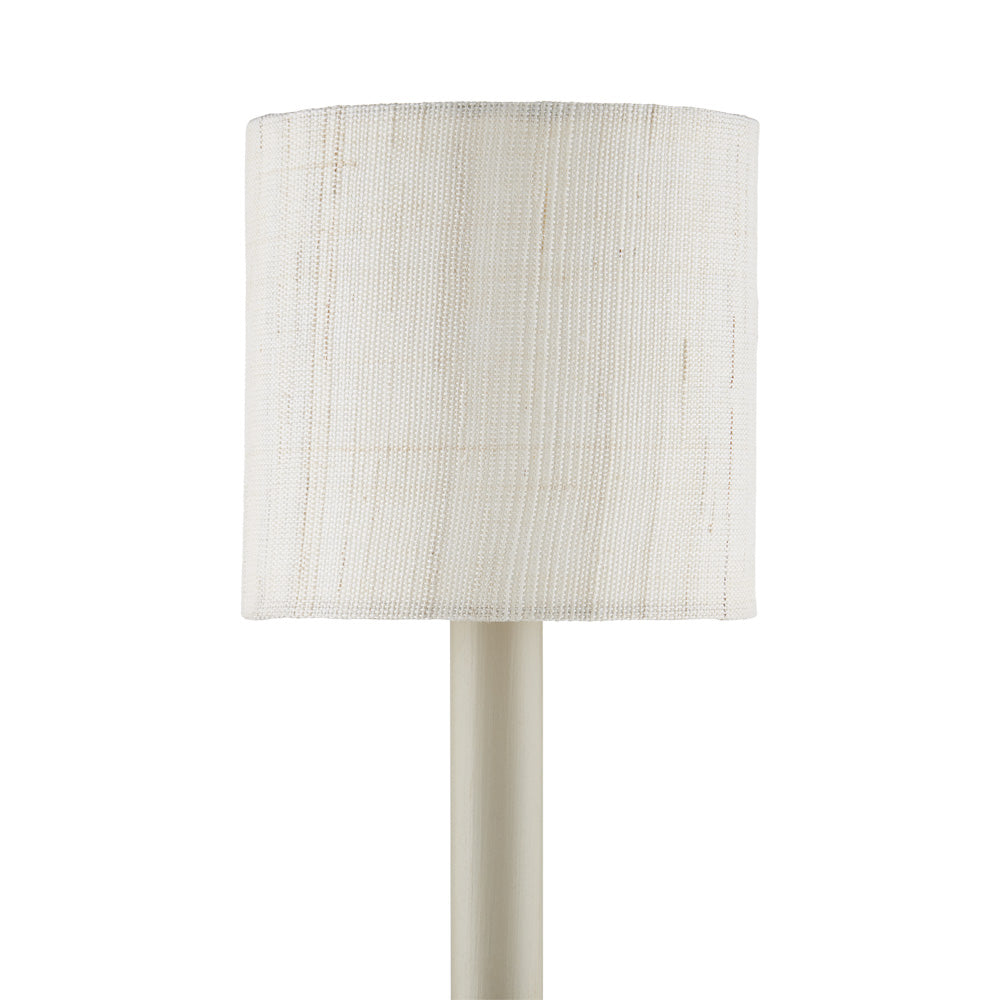 Grasscloth Chandelier Shade.