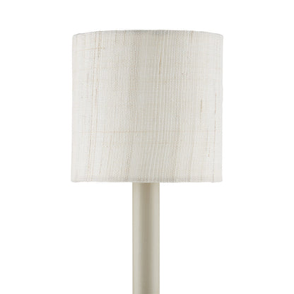 Grasscloth Chandelier Shade.