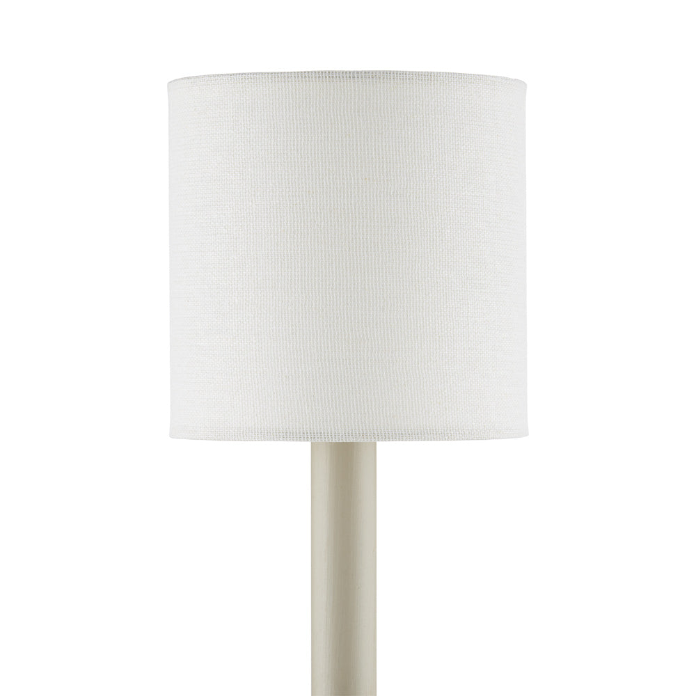 Grasscloth Chandelier Shade in Detail.