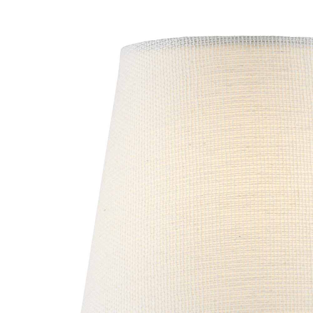 Grasscloth Chandelier Shade in Detail.