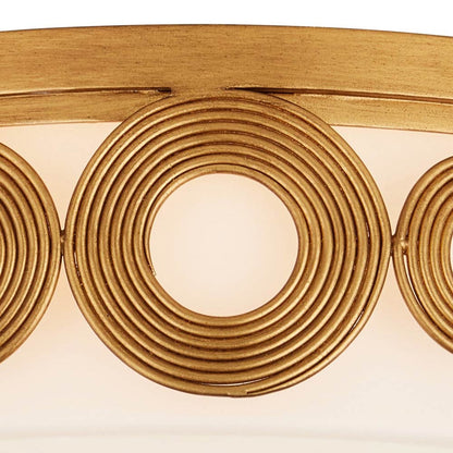 Gyges LED Flush Mount Ceiling Light in Detail.