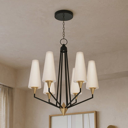Hennin LED Chandelier in Detail.