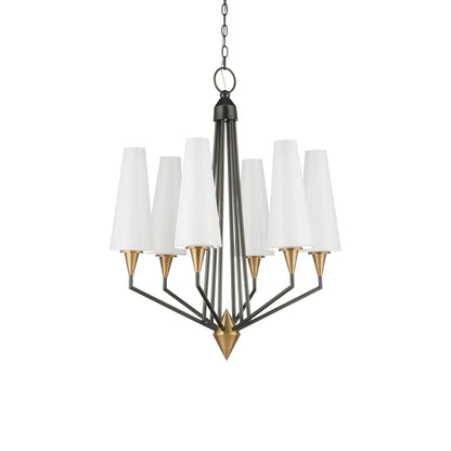 Hennin LED Chandelier in Detail.