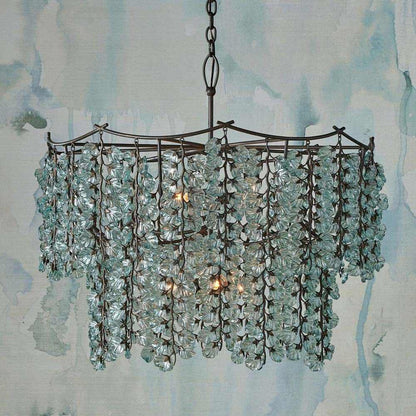 Herbary Chandelier in Detail.