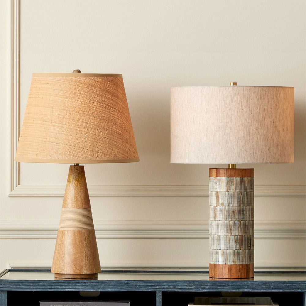 Hyson Table Lamp in living room.