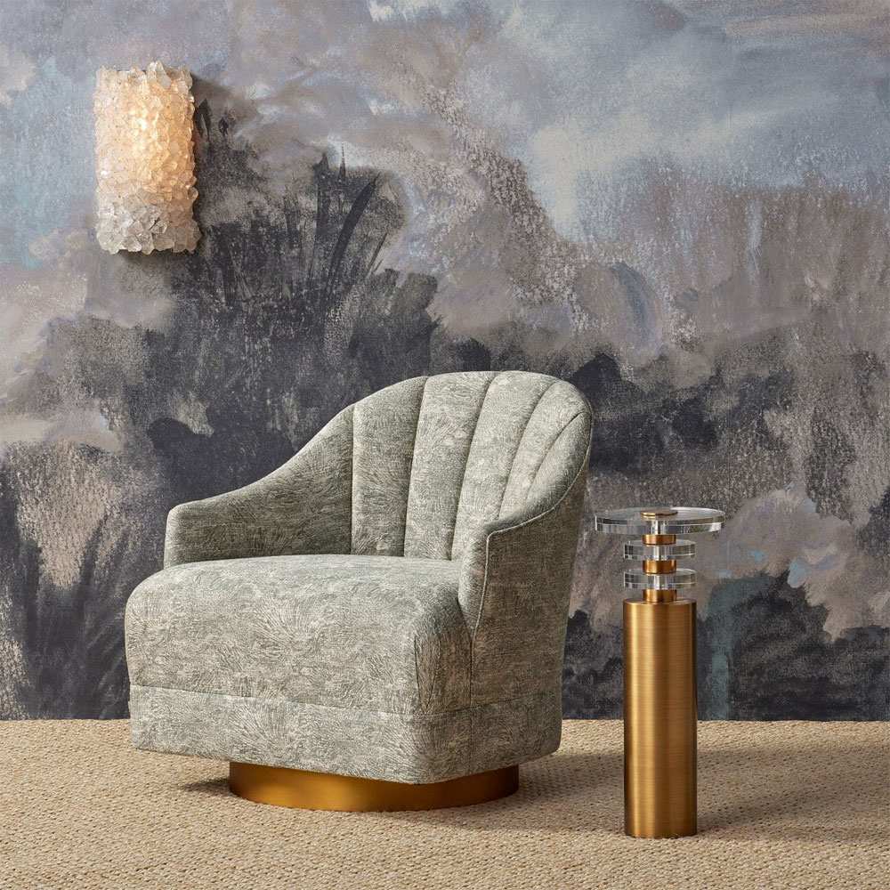 Iconoclast Wall Light in living room.