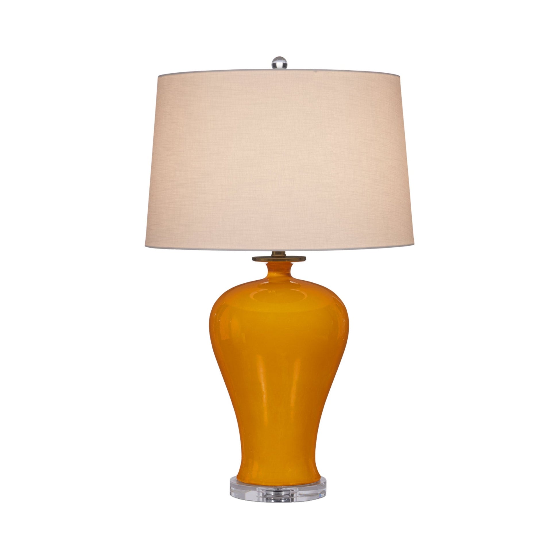 Imperial Table Lamp in Yellow.