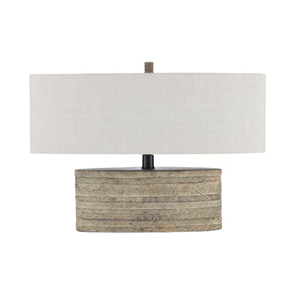 Innkeeper Oval Table Lamp in Detail.