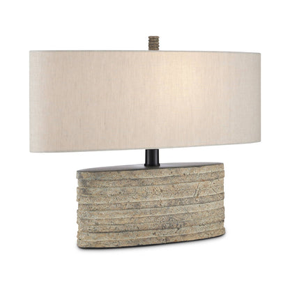 Innkeeper Oval Table Lamp in Detail.