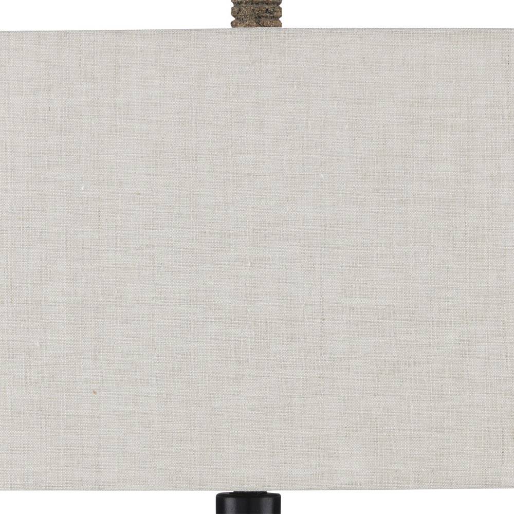 Innkeeper Oval Table Lamp in Detail.