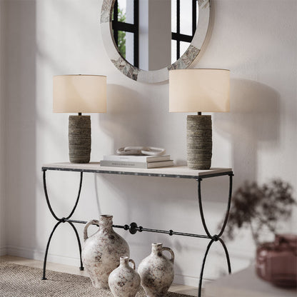 Innkeeper Table Lamp in living room.