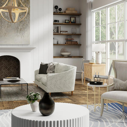 Innkeeper Table Lamp in living room.