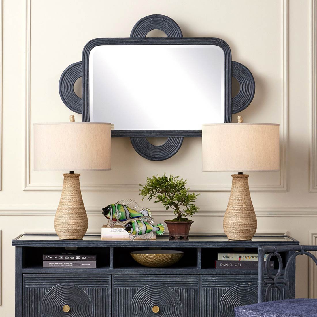 Joppa Table Lamp in living room.