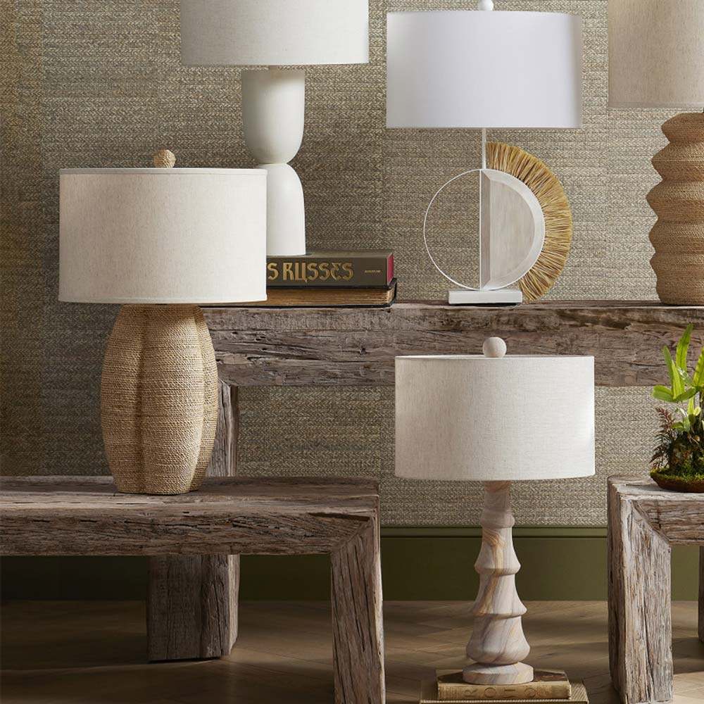 Karnak Table Lamp in Detail.