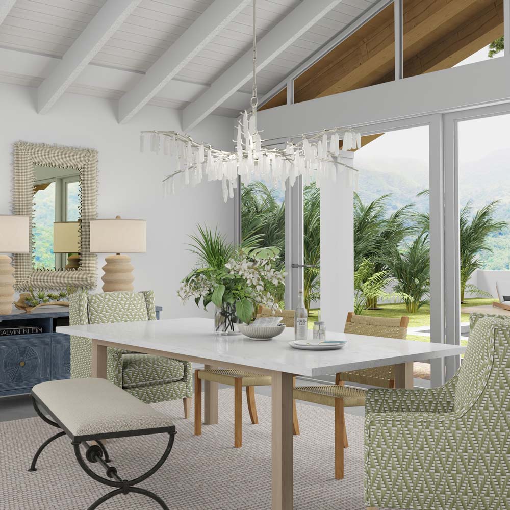 Kavala Table Lamp in living room.