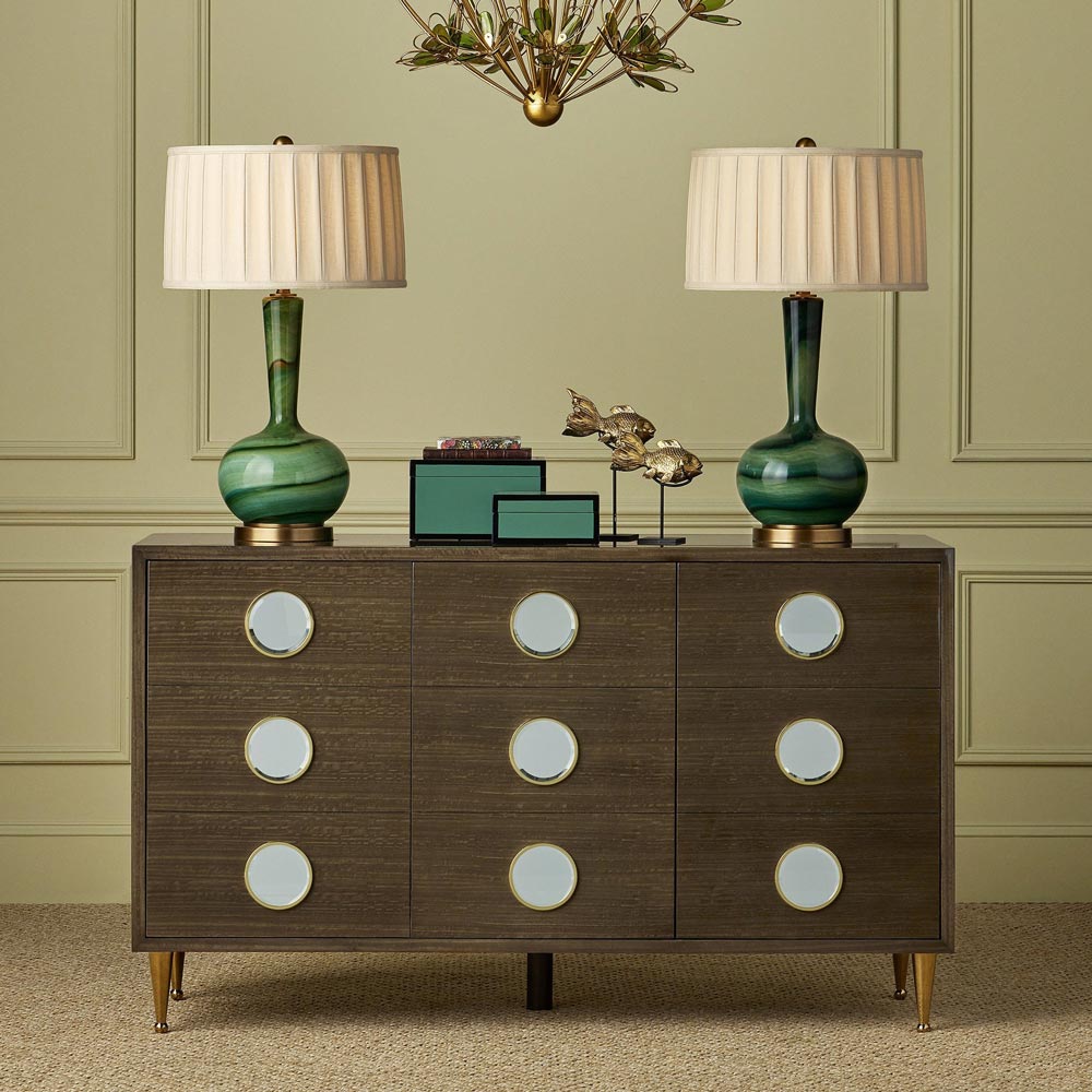 Lamartine Table Lamp in living room.