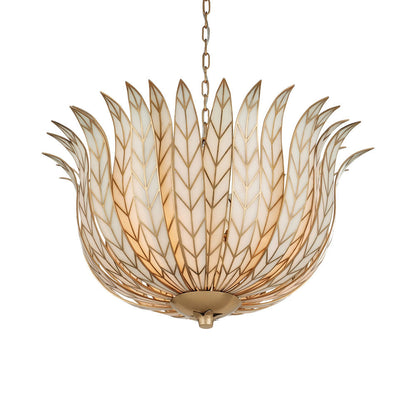 Lamina Bowl Chandelier in Detail.