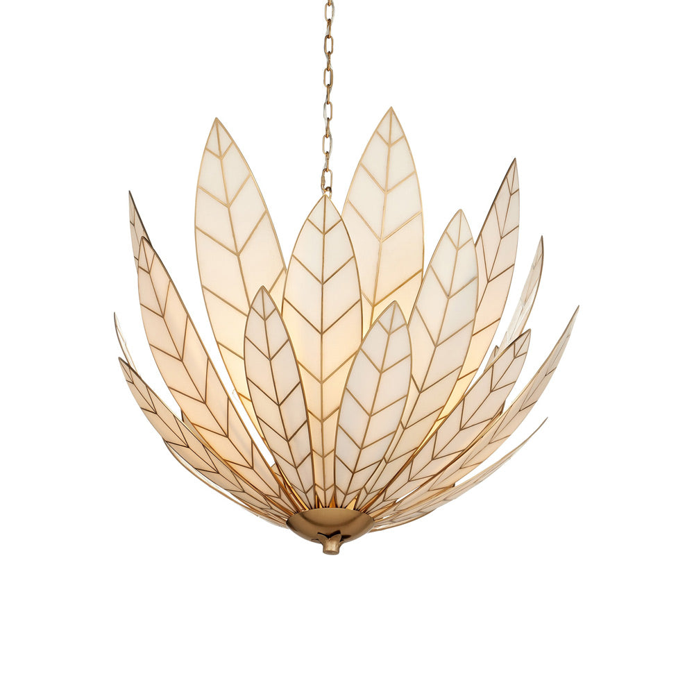 Lamina Chandelier in Detail.
