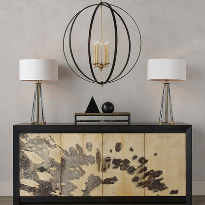 Lamont Table Lamp in living room.