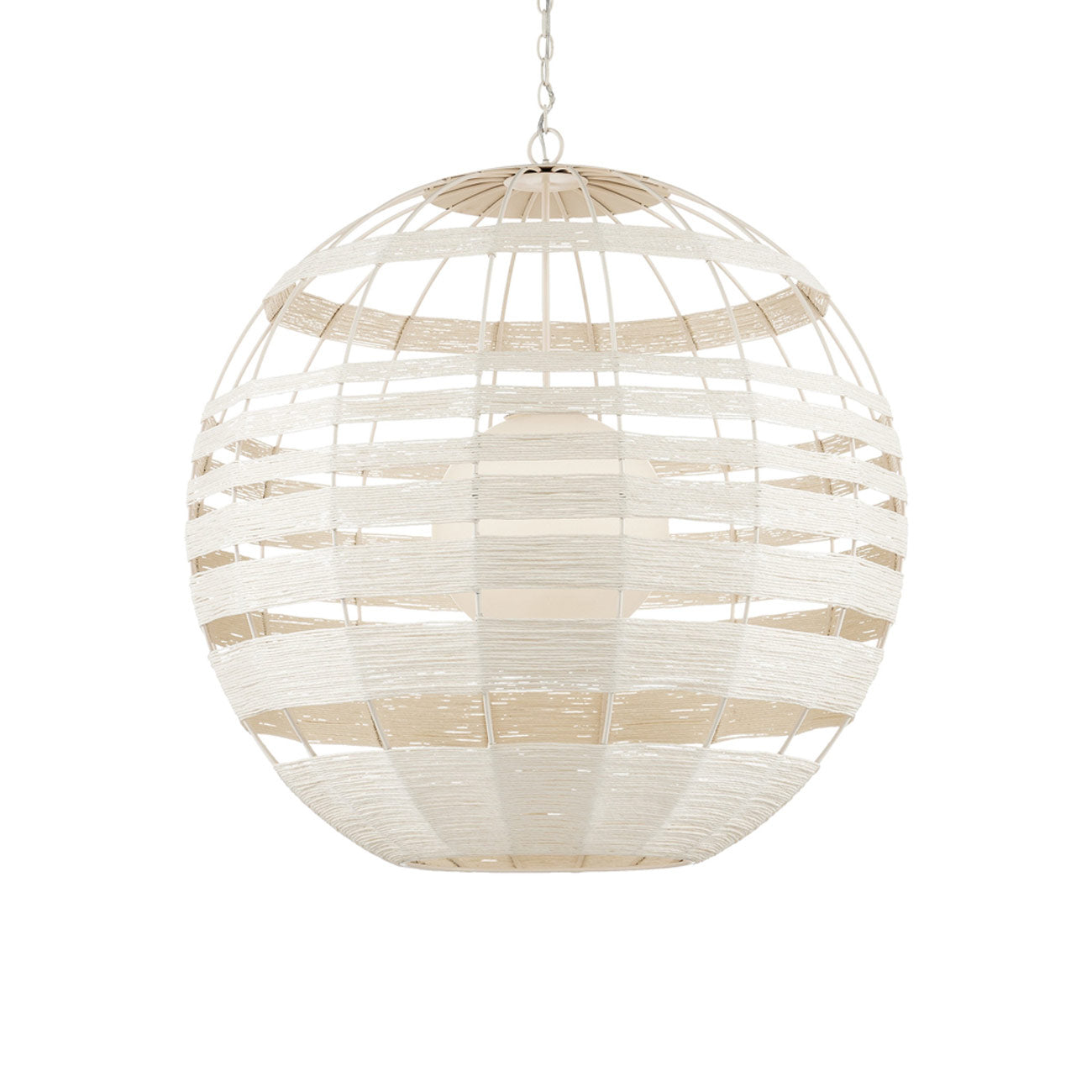 Lapsley Orb Chandelier in Detail.
