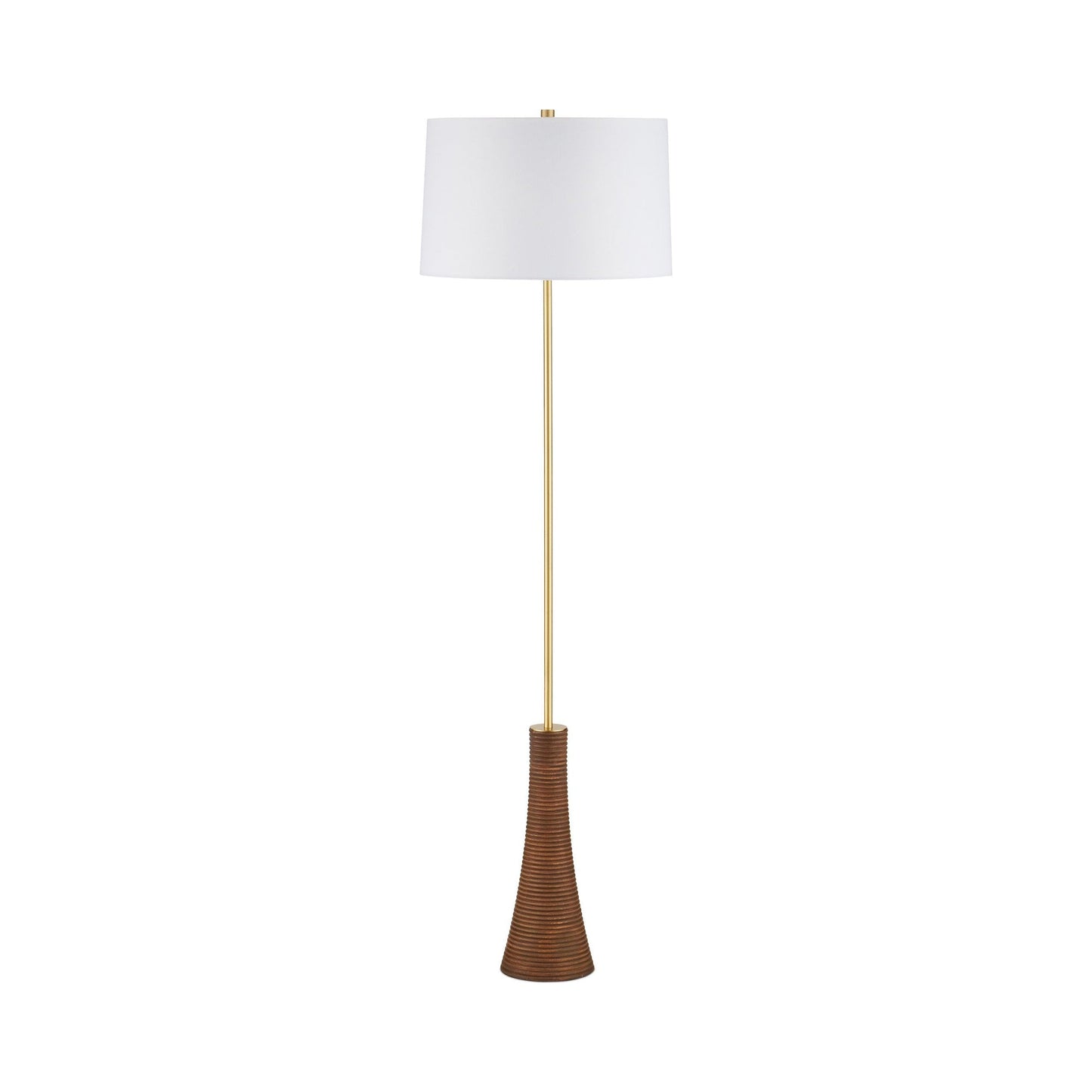 Lathe Floor Lamp in Detail.