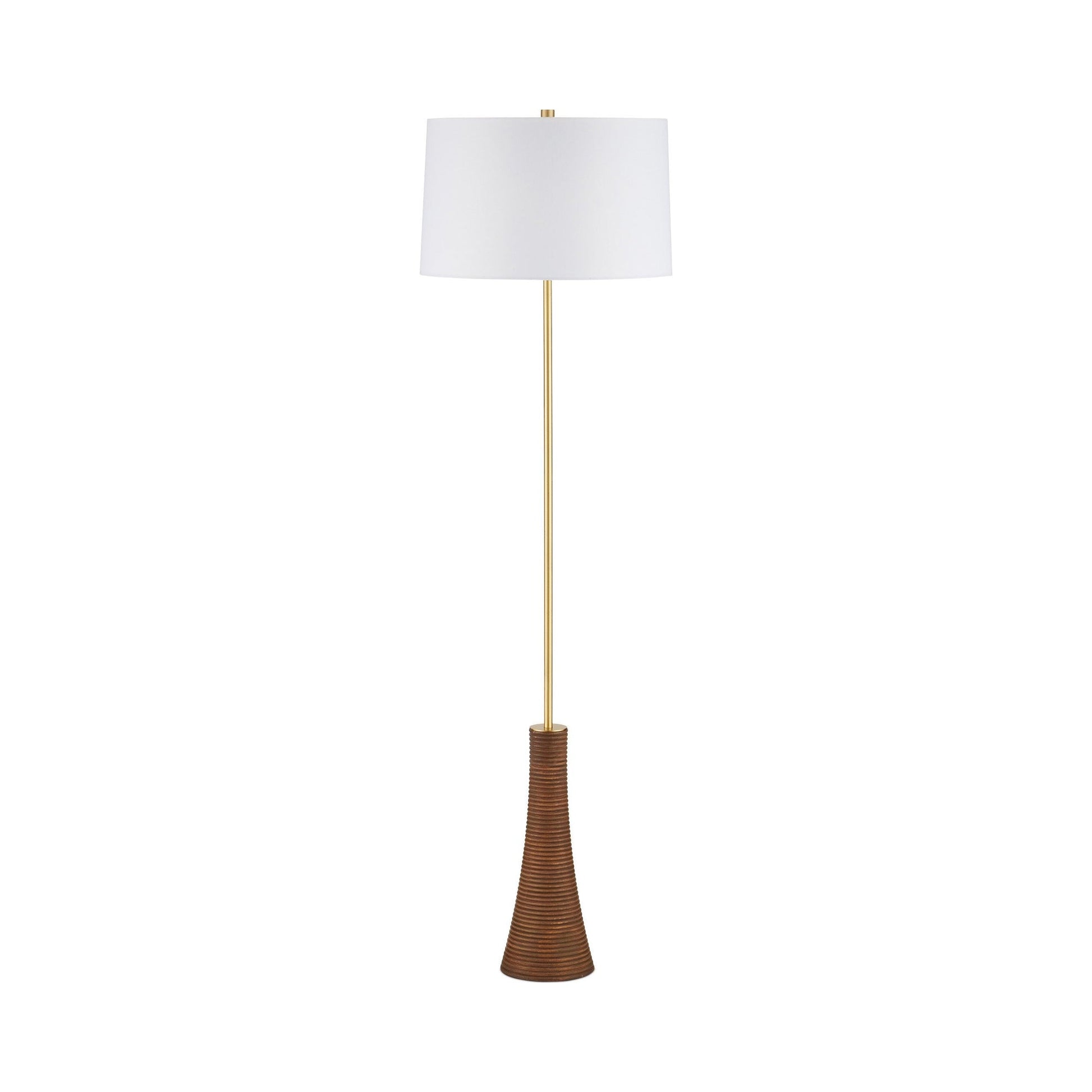Lathe Floor Lamp in Detail.