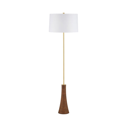 Lathe Floor Lamp in Detail.