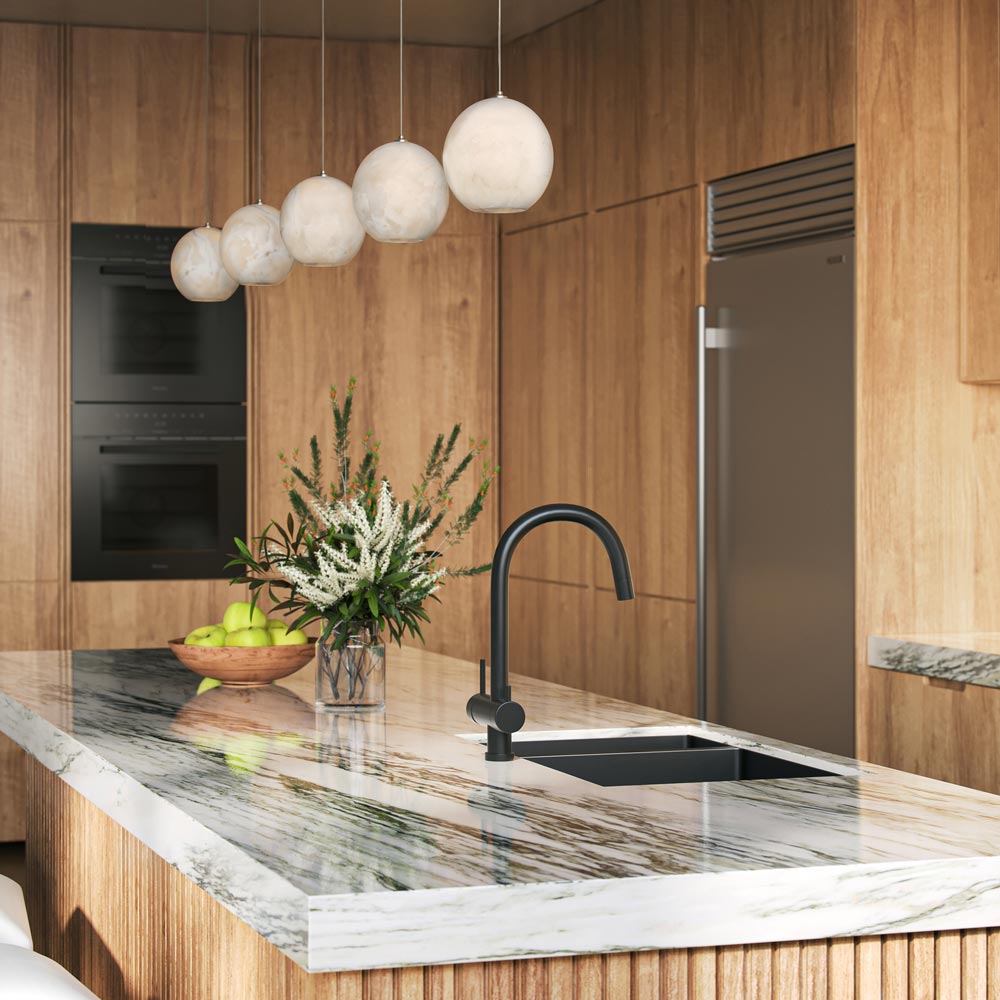 Lazio Pendant Light in kitchen.