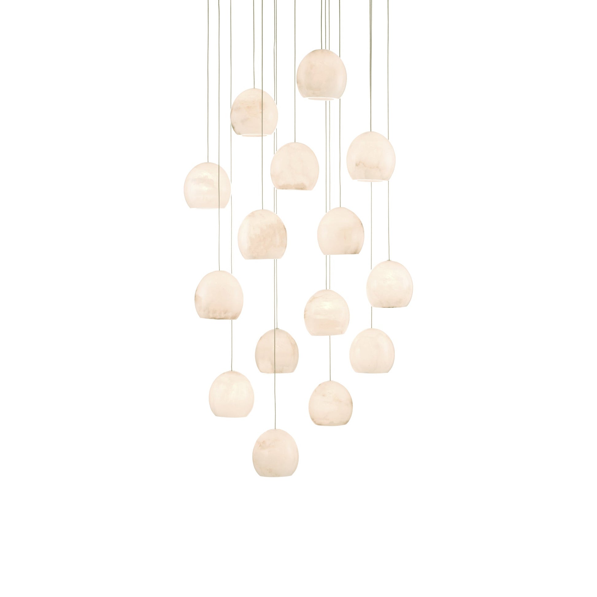 Lazio Round Pendant Light (15-Light).